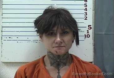 Mugshot of Rebecca Michelle Edwards booked in Comanche County, Oklahoma on August 21, 2026