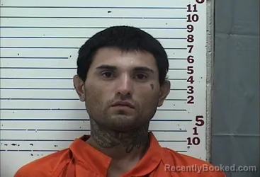 Mugshot of Emileo Camacho Anquoe booked in Comanche County, Oklahoma on August 22, 2026