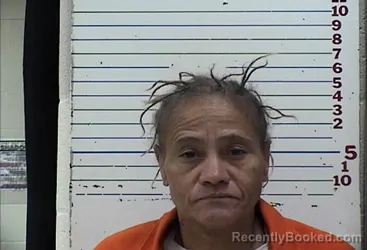 Mugshot of Carla Sue Love booked in Comanche County, Oklahoma on August 23, 2026