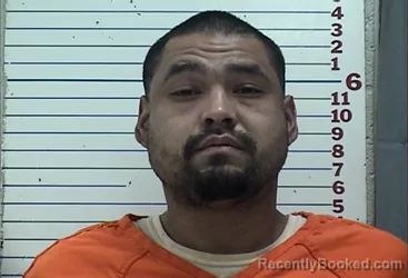 Mugshot of Michael Guadalupe Limon booked in Comanche County, Oklahoma on August 24, 2026