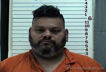 Mugshot of Israel Alberto Rodriguez booked in Comanche County, Oklahoma on September 23, 2026