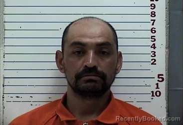 Mugshot of Andrade Jose Flores booked in Comanche County, Oklahoma on September 25, 2026