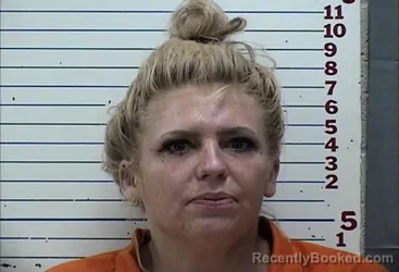 Mugshot of Mallory Paige Ewart booked in Comanche County, Oklahoma on October 2, 2026