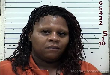 Mugshot of Lakesha Marie Haliburton booked in Comanche County, Oklahoma on October 2, 2026