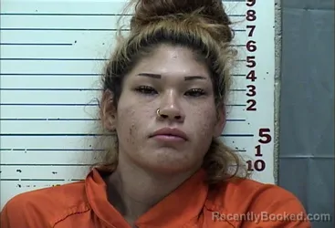 Mugshot of Brittney Marie Poolaw booked in Comanche County, Oklahoma on October 3, 2026