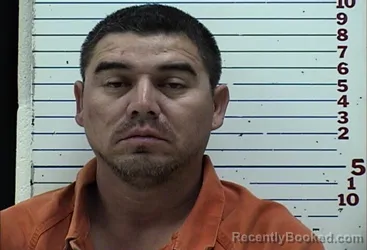 Mugshot of Luis M Ramos Garcia booked in Comanche County, Oklahoma on October 4, 2026