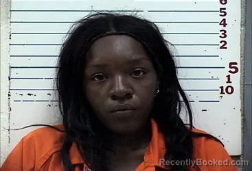 Mugshot of Imagine Thompson booked in Comanche County, Oklahoma on October 4, 2026