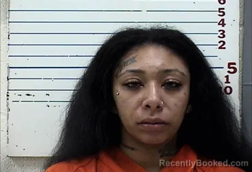 Mugshot of Monica Tatyana Perez booked in Comanche County, Oklahoma on October 4, 2026