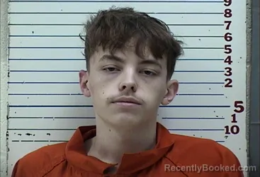 Mugshot of Tyler Cole Andrews booked in Comanche County, Oklahoma on October 4, 2026