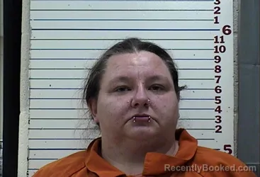 Mugshot of Christina Diana Toups booked in Comanche County, Oklahoma on October 7, 2026