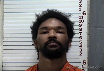 Mugshot of Keenan Sean Burkhalter booked in Comanche County, Oklahoma on October 7, 2026