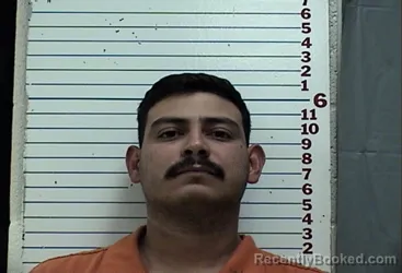 Mugshot of Jorge Artenio Serrato booked in Comanche County, Oklahoma on October 7, 2026