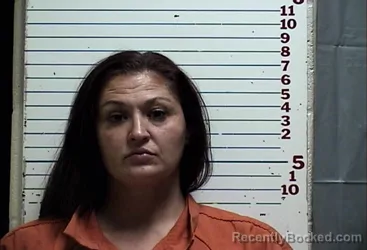 Mugshot of Aaren Michelle Landry booked in Comanche County, Oklahoma on October 10, 2026