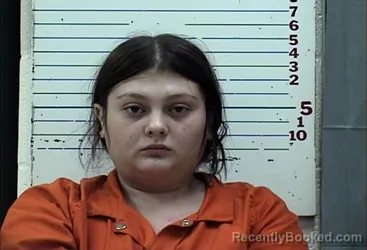 Mugshot of Maddison Lynn-Marie Monday booked in Comanche County, Oklahoma on October 10, 2026