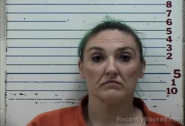 Mugshot of Brandi Lynn Lewis booked in Comanche County, Oklahoma on October 14, 2026