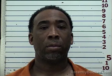 Mugshot of Russell Antonio Perkins booked in Comanche County, Oklahoma on October 14, 2026