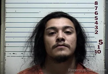 Mugshot of David Enrique Esqueda-Abara booked in Comanche County, Oklahoma on October 14, 2026