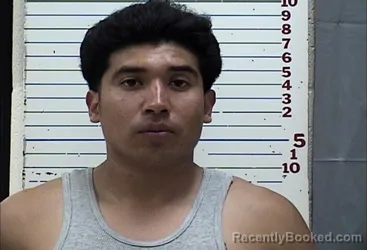 Mugshot of Eduardo Balderas Mendoza booked in Comanche County, Oklahoma on October 19, 2026