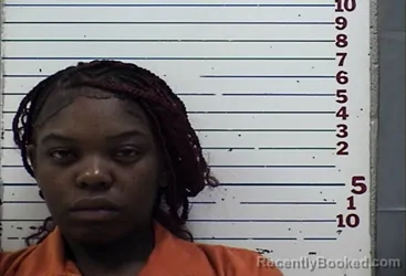 Mugshot of Zerinity Olaya Harris booked in Comanche County, Oklahoma on October 25, 2026