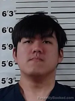 Mugshot of WENHAO WANG booked in Craig County, Oklahoma on July 17, 2026