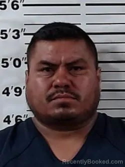 Mugshot of JORGE CHAVEZ VARGAS booked in Craig County, Oklahoma on August 2, 2026
