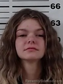 Mugshot of OLIVIA SUE GIVEN booked in Craig County, Oklahoma on March 19, 2026