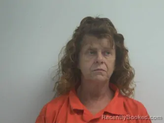 Mugshot of LINDA DENISE JOHNSON booked in Creek County, Oklahoma on April 16, 2026