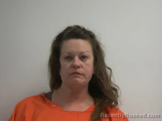 Mugshot of Janel Suzanne Tracy booked in Creek County, Oklahoma on August 18, 2026