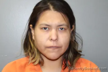 Mugshot of LASHONDA CHEYENNE RANEE SANKEY booked in Custer County, Oklahoma on March 17, 2026