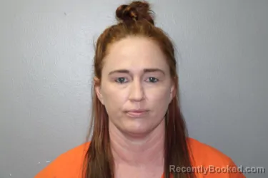 Mugshot of BRANDI NICOLE WARD booked in Custer County, Oklahoma on March 27, 2026