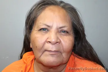 Mugshot of MARY LOUISE ALVARADO booked in Custer County, Oklahoma on May 13, 2026