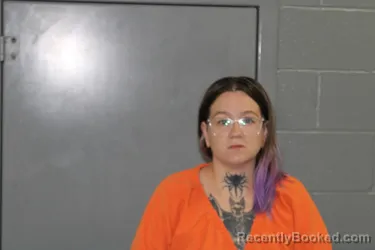 Mugshot of DESTINEY JEWEL TARVER booked in Custer County, Oklahoma on July 6, 2026