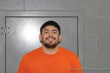 Mugshot of Mathew Blake Baker booked in Custer County, Oklahoma on August 17, 2026