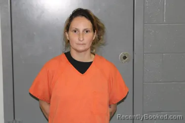 Mugshot of Natasha Marie Sanders booked in Custer County, Oklahoma on August 17, 2026