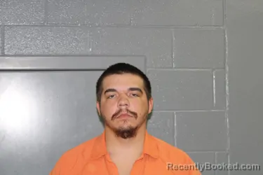 Mugshot of Devin Kyle Wraspir booked in Custer County, Oklahoma on August 20, 2026