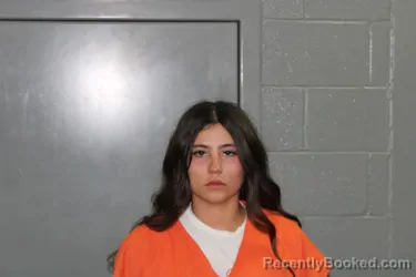 Mugshot of Skye Lynn Ray Nee Rangel booked in Custer County, Oklahoma on September 6, 2026