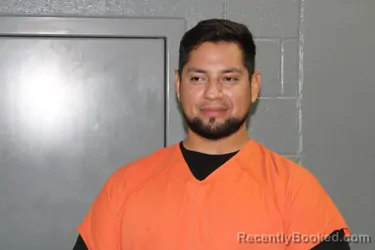Mugshot of Ricardo Uribe Gonzalez booked in Custer County, Oklahoma on September 13, 2026