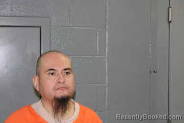 Mugshot of Jose Edward Rosetta booked in Custer County, Oklahoma on September 14, 2026