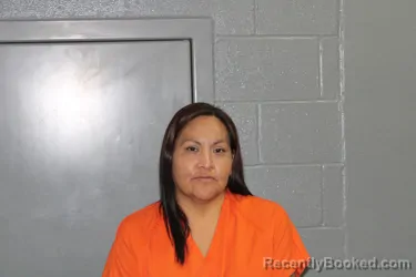 Mugshot of Shelly Ann Whiteskunk booked in Custer County, Oklahoma on October 24, 2026