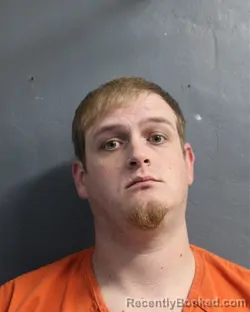 Mugshot of SETH EUGENE HARBAUGH booked in Delaware County, Oklahoma on March 9, 2026