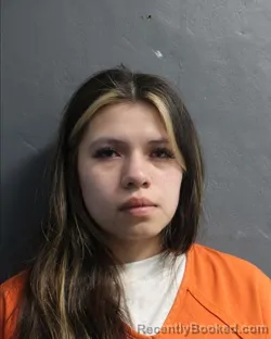 Mugshot of LAINEY LOUANN KINGFISHER booked in Delaware County, Oklahoma on March 21, 2026