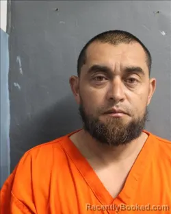 Mugshot of CRISTIAN OBBET RODRIGUEZ-MORENO booked in Delaware County, Oklahoma on April 1, 2026