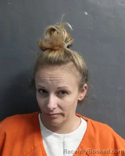 Mugshot of BREANNA AMBER ORTEGA booked in Delaware County, Oklahoma on April 1, 2026