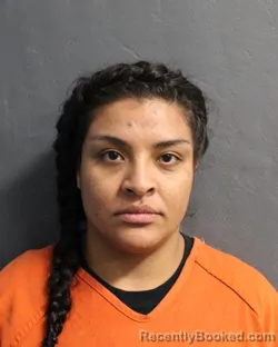 Mugshot of MACHELLE ESPINOZA booked in Delaware County, Oklahoma on April 2, 2026