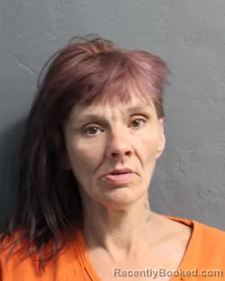 Mugshot of DUSTY NADINE AREHART booked in Delaware County, Oklahoma on April 25, 2026