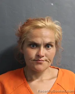 Mugshot of BRITTANY JO WATTS booked in Delaware County, Oklahoma on May 8, 2026