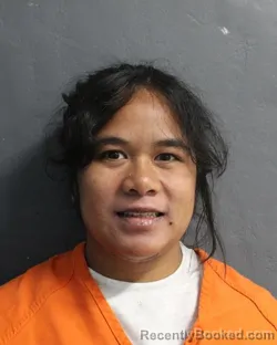 Mugshot of BENA MICHIUO booked in Delaware County, Oklahoma on May 19, 2026