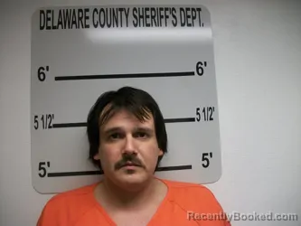 Mugshot of TIMOTHY LEE FRY booked in Delaware County, Oklahoma on July 6, 2026