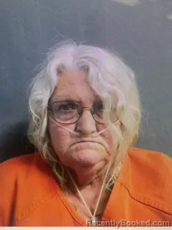 Mugshot of DONNA KAYE BRADLEY booked in Delaware County, Oklahoma on July 8, 2026