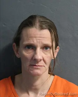 Mugshot of Penny Kay Larson booked in Delaware County, Oklahoma on August 18, 2026